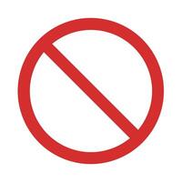 Prohibited Icon Design vector