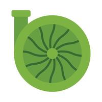 Turbine Icon Design vector