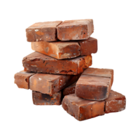 Stack of Bricks on Transparent Background png