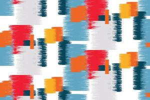 Tie dye pattern Seamless Scandinavian pattern Motif embroidery, Pixel Ikat embroidery Design for Print pattern vintage flower folk Tie dye Tie dye pattern vector