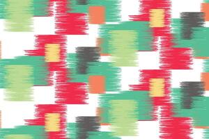Tie dye pattern Seamless Scandinavian pattern Motif embroidery, Pixel Ikat embroidery Design for Print figure tribal ink on cloth patola sari vector