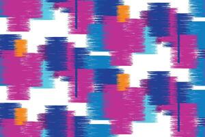 Tie dye pattern Seamless Native American, Motif embroidery, Pixel Ikat embroidery Design for Print indigenous art aboriginal art pattern floral kurti mughal border vector
