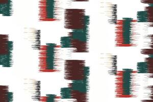 Tie dye pattern Seamless Bandana print silk Motif embroidery, Pixel Ikat embroidery Design for Print tie dyeing pillowcase sambal puri kurti mughal architecture vector