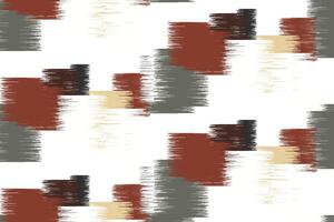 Tie dye pattern Seamless Bandana print silk Motif embroidery, Pixel Ikat embroidery Design for Print figure tribal ink on cloth patola sari vector