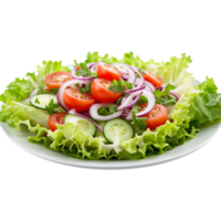 Healthy Onion Tomato Cucumber Lettuce Salad Transparent png