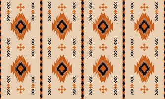 a detailed fabric pattern composed of geometric designs.Ideal for use in fashion, upholstery, and home decor,making it perfect for digital or printed projects that require a fabric motif. vector