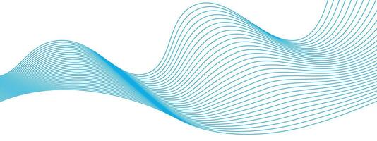 Abstract wavy line background, wavy pattern, stylish line art and web background design vector