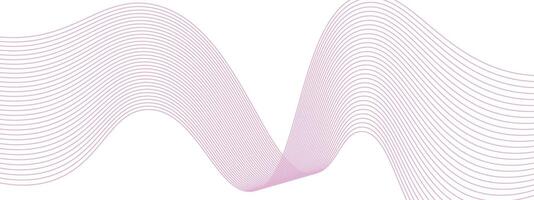 Abstract wavy line background, wavy pattern, stylish line art and web background design vector