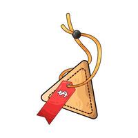 Illustration of price tag vector