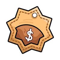 Illustration of price tag vector