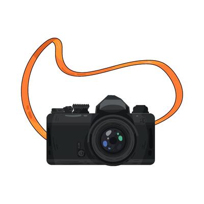 Illustration of camera