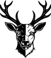 Deer Head Silhouette vector