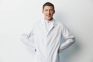 Man space happiness cheerful mature handsome white manager portrait business happy background adult photo
