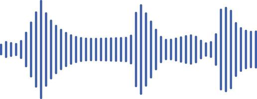 Sound waves collection. High frequency radio wave. Music equalizer vector