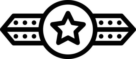 Star icon symbol image for rangking or rating reward Free vector