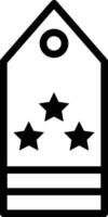 Star icon symbol image for rangking or rating reward Free vector