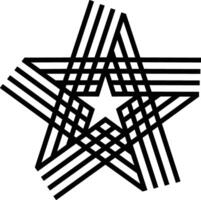 Star icon symbol image for rangking or rating reward Free vector
