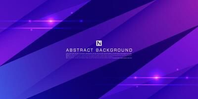 Abstract purple triangle overlap background for with lights. Dark purple and blue gradient background elements. Eps10 vector