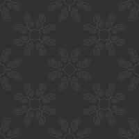 Seamless pattern with spirals. Dark grey and Light grey. vector