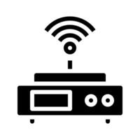 Network wifi icon. with a soild style. Suitable for use on websites, UI and mobile apps. vector