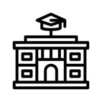 University line icon. campus, diploma, academic. Can be used for websites, UI and mobile apps. vector