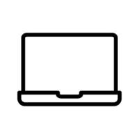 Laptop line icon. study equipment. Can be used for websites, UI and mobile apps. vector