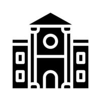 Faculty building icon. with a soild style. Suitable for use on websites, UI and mobile apps. vector