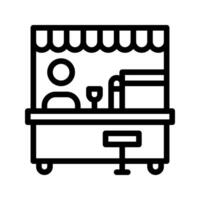 Canteen flat icon. restaurant, cafe shop, can be used for websites, UI and mobile app. vector