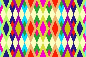 ikat abstract seamless pattern. ikat abstract style. ikat pattern design for background, wallpaper, textile, fabric, clothing, embroidery vector
