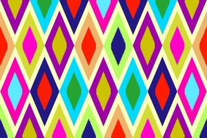 ikat abstract seamless pattern. ikat abstract style. ikat pattern design for background, wallpaper, textile, fabric, clothing, embroidery vector