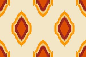 ikat abstract seamless pattern. ikat abstract style. ikat pattern design for background, wallpaper, textile, fabric, clothing, embroidery vector