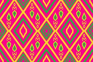 ikat abstract seamless pattern. ikat abstract style. ikat pattern design for background, wallpaper, textile, fabric, clothing, embroidery vector
