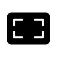 Aspect Ratio Icon Symbol Design Illustration vector