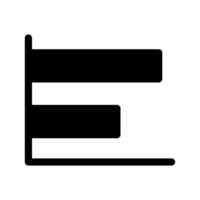 Horizontal Graph Icon Symbol Design Illustration vector