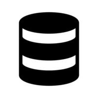 Database Icon Symbol Design Illustration vector