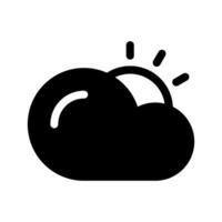 Cloudy Sky Icon Symbol Design Illustration vector