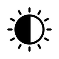 Brightness Icon Symbol Design Illustration vector