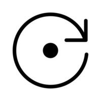 Reload Icon Symbol Design Illustration vector