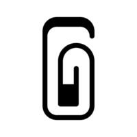 Clip Icon Symbol Design Illustration vector