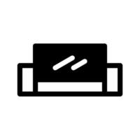 Sofa Icon Symbol Design Illustration vector