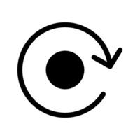 Reload Icon Symbol Design Illustration vector