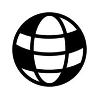 Globe Icon Symbol Design Illustration vector