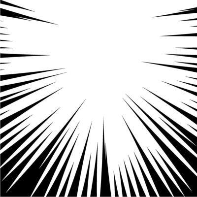 Template banner burst centre chaotic, effect halftone