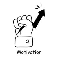 Trendy Motivation Concepts vector