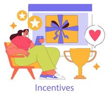 Millennials Targeting. Flat Illustration vector