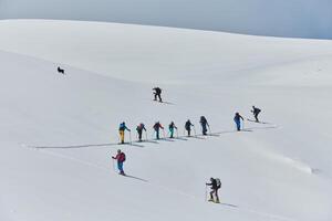 Pushing Limits on High. A Team of Experts Conquers the Backcountry photo
