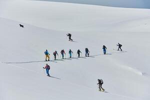 Pushing Limits on High. A Team of Experts Conquers the Backcountry photo