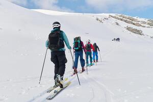 Pushing Limits on High. A Team of Experts Conquers the Backcountry photo