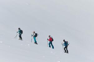 Pushing Limits on High. A Team of Experts Conquers the Backcountry photo