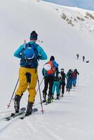 Pushing Limits on High. A Team of Experts Conquers the Backcountry photo